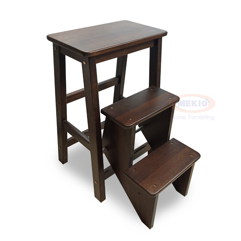 Step Chair / Ladder Chair Walnut Colour