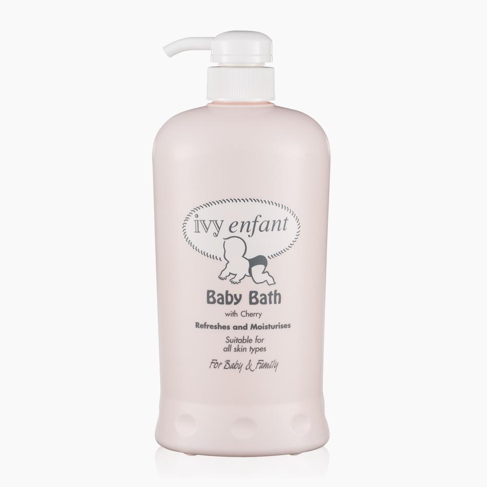 Ivy Enfant Baby Bath – Refresh & Moisturise with Cherry (800ml)