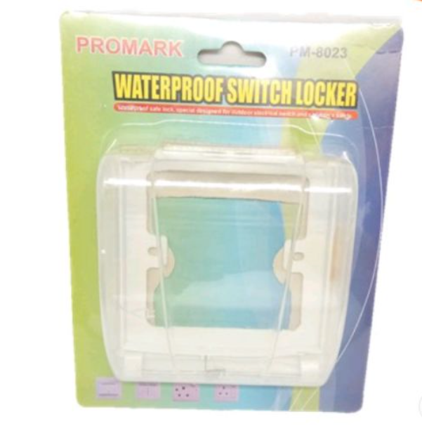 Waterproof cover switch locker