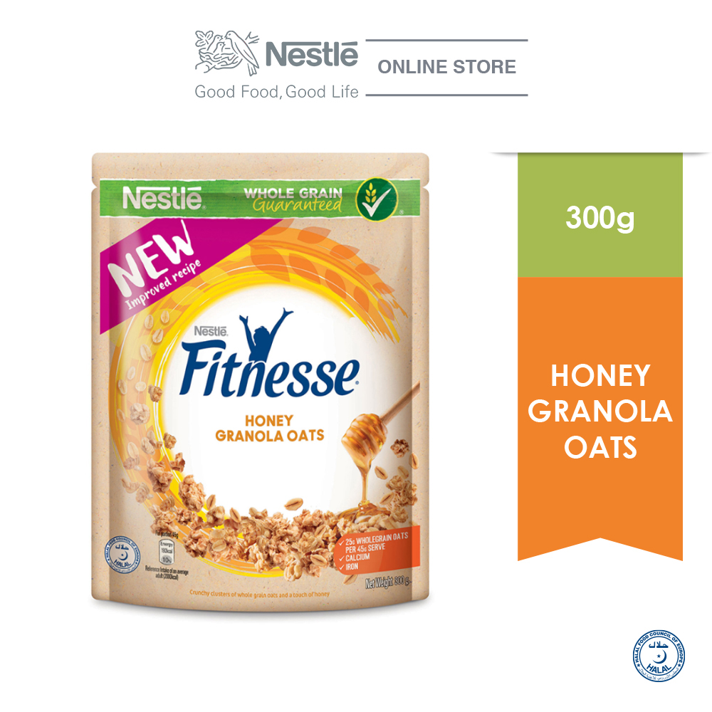 Nestle Fitnesse Granola Oats & Honey 300g
