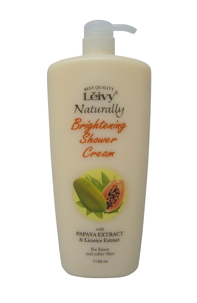 Leivy Naturally Shower Cream - Papaya Enzyme (Pump) (1150ml)