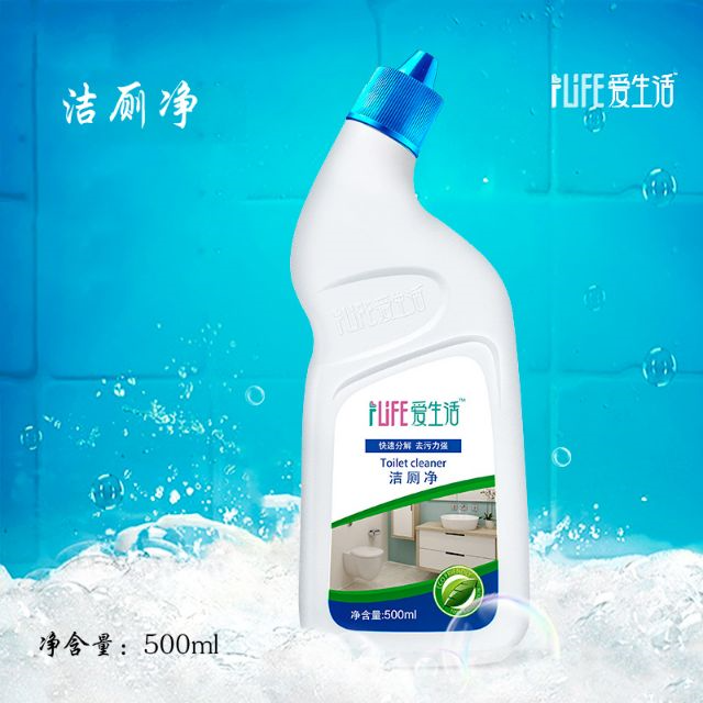 iLife Toilet Cleaner Liquid 500ml 爱生活洁厕净液 快速分解快速辟味去渍除菌