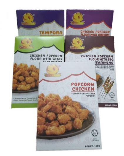 爆香炸粉配套Kasava Chicken PopCorn Flour Set