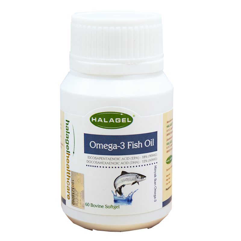 Omega-3 Fish Oil Softgel  in 60 softgel