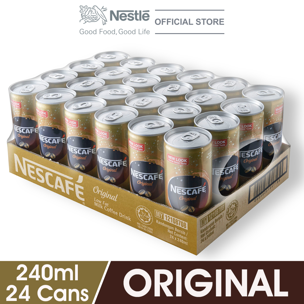 NESCAFE Original (24 Cans, 240ml Each) (Exp. Date: Aug 19)