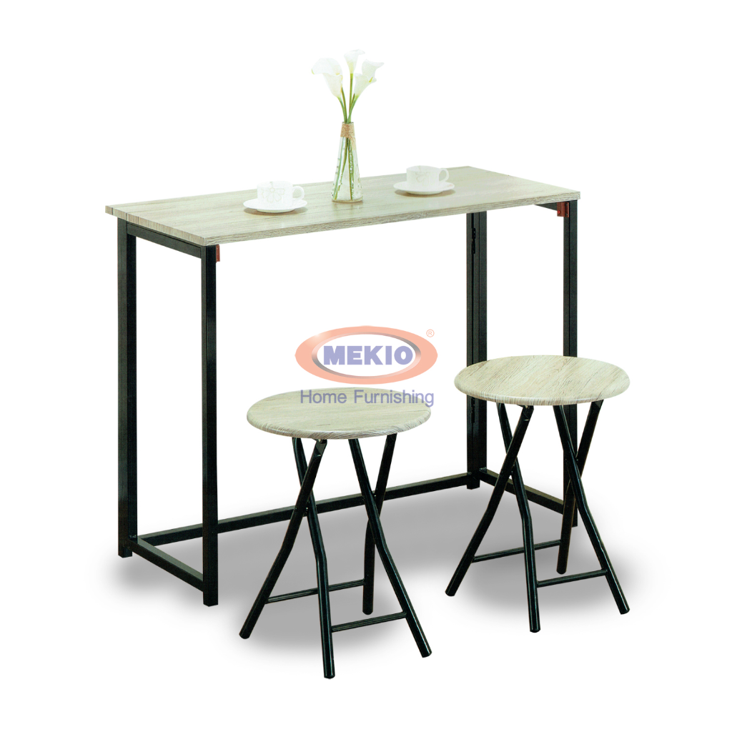 Multipurpose set/ Foldable table/ Dining set 96016 (table + stool x 2)