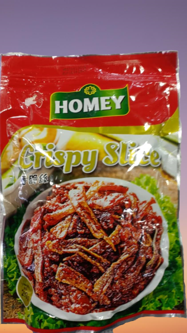 Homer Vegetarian Food Snack Veggie Crispy Slice 素香脆丝 (250g)