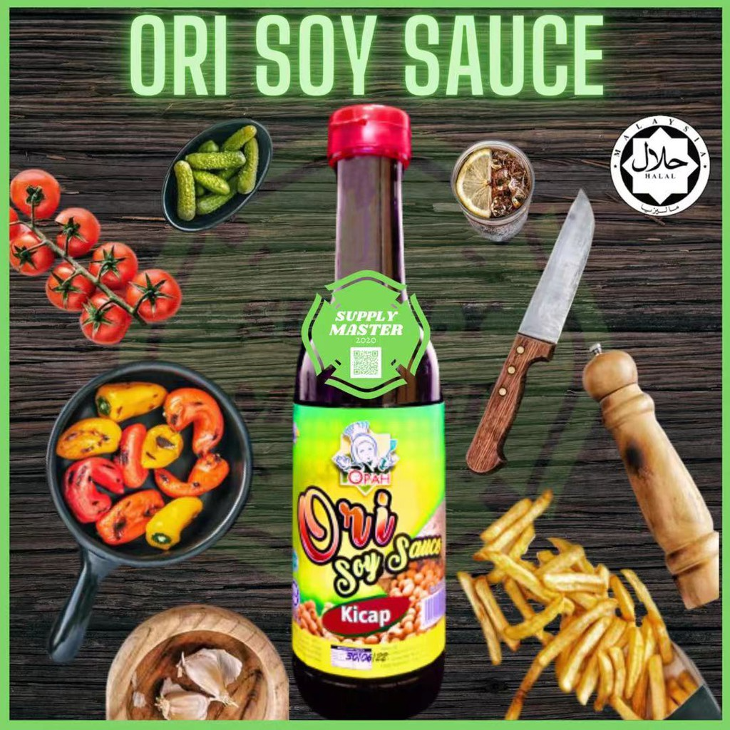 Opah Original Soy Sauce 美味酱油 Kicap Asli