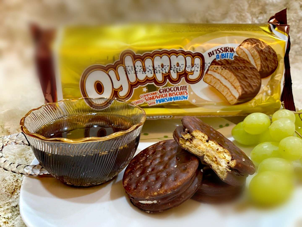 Oylum CHOCOLATE WITH MARSHMALLOW 200g (12 packs)