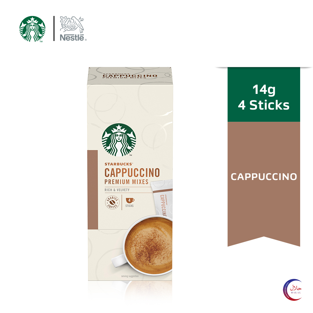STARBUCKS Cappuccino Premium Instant (4 x 14g)