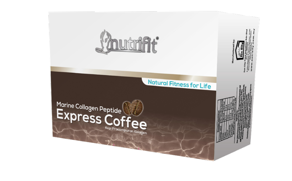[Ex-work] Nutrifit Marine Collagen Peptide Express Coffee(20g x 15 Sachets)
