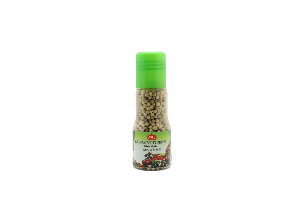 [Halal] SPIC Sarawak White Pepper Whole 60gm 100% Pure  Biji Lada Putih 60gm 100% Tulen