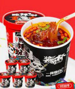 麻辣多拿 酸辣粉 【Angry Panda】Spicy Sour Noodles (Cup)