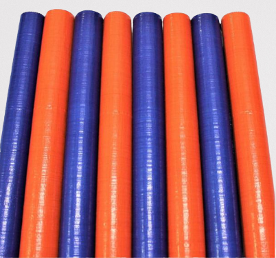 Canves roll PE tarpaulin 6ft x 80ft(Blue/orange)