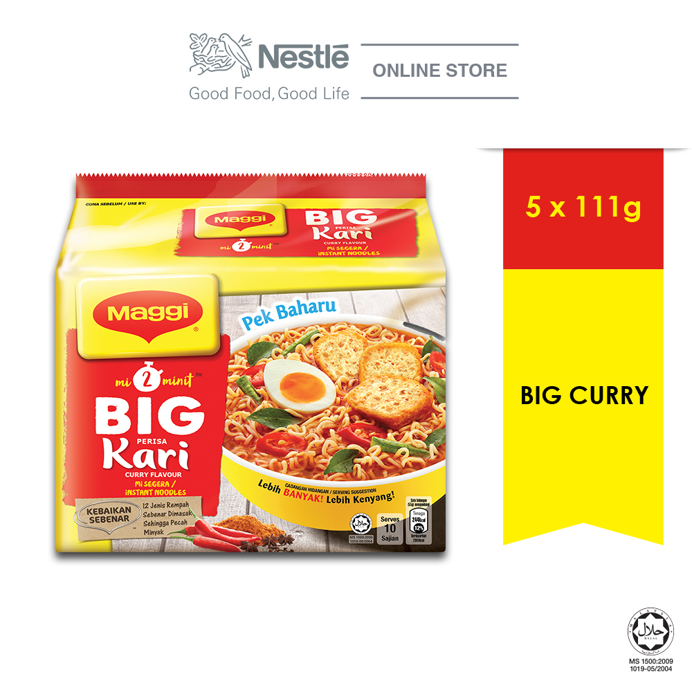 MAGGI 2-MINN Big Curry 5 Packs 111g