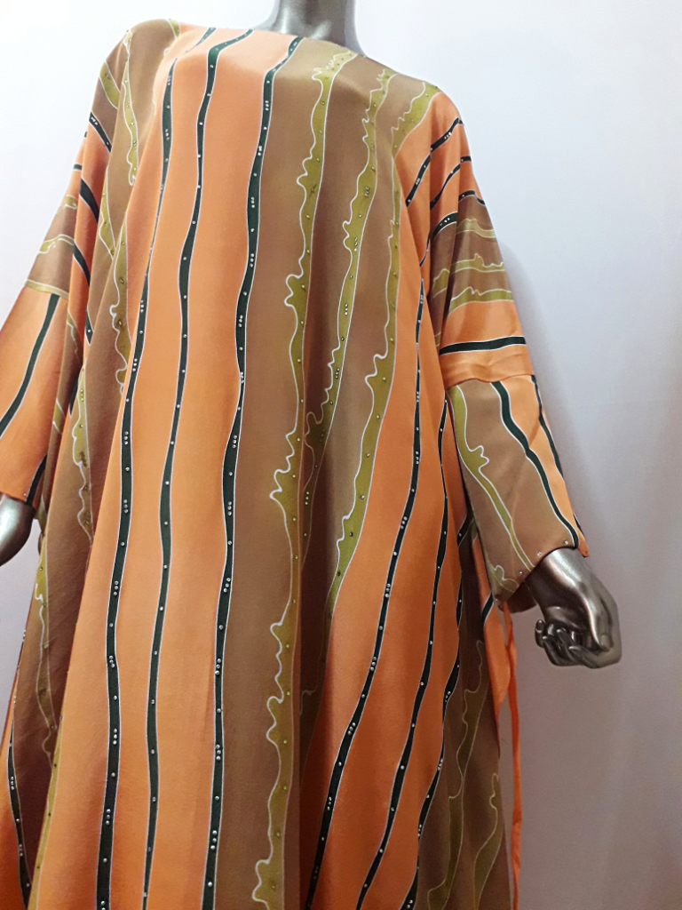 Dress Batik (Hand-drawn Premium Crepe Silk Batik)
