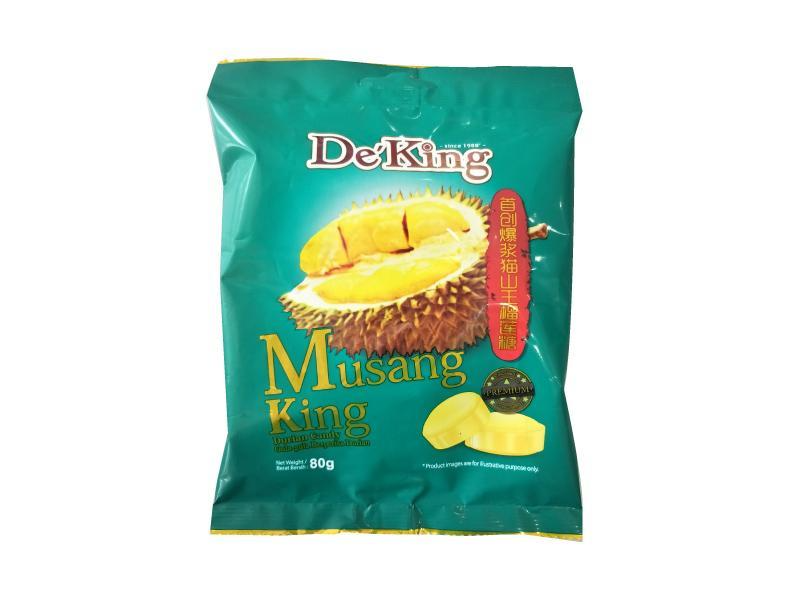 DeKing Musang King Candy Great Snack Speciality Must Try Exotic Delicious 80g