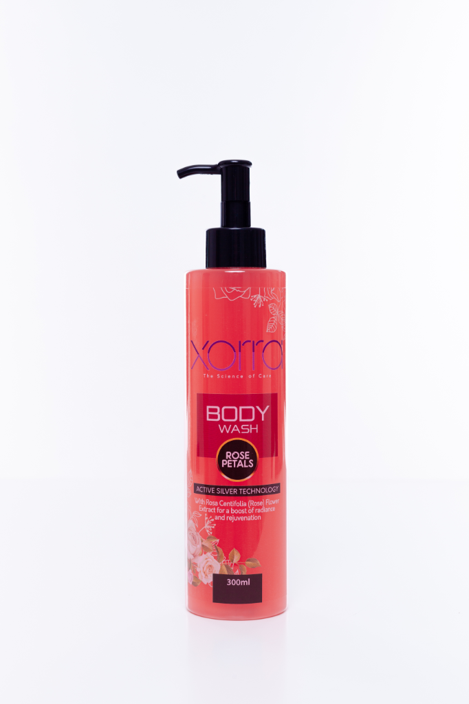 Xorra Body Wash 300ml - Rose Petal