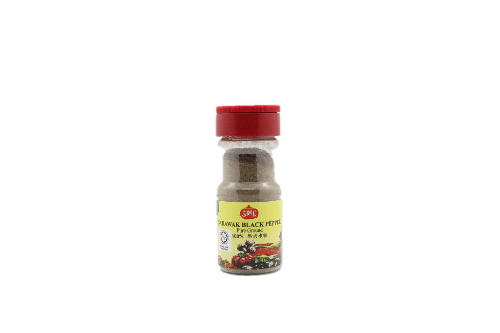 [Halal] SPIC Sarawak Black Pepper Powder 50gm 100% Pure  Serbuk Lada Hitam 50gm 100% tulen