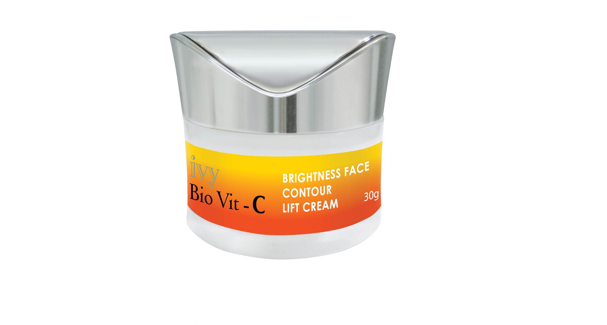Ivy Bio Vit-C Brightness Face Contour Lift Cream (30gm)