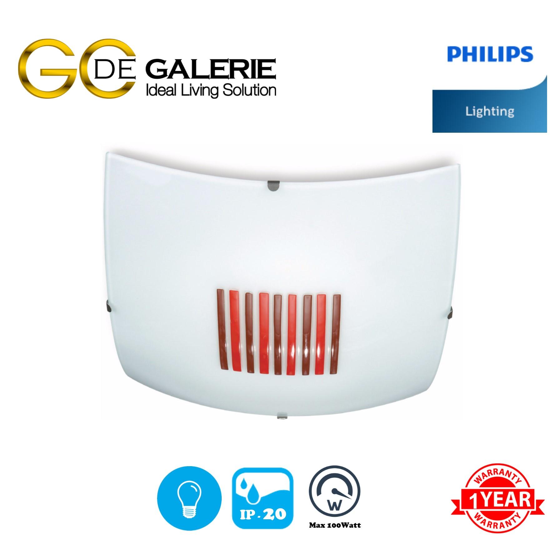 CEILING LIGHT PHILIPS 30144/32 QCG302 RED 1X100W