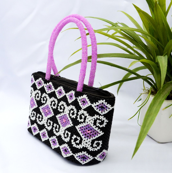 Sarawak Traditional handmade bead bag (unique with limited edition)