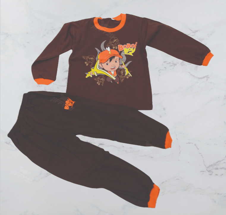 Original BoBoiboy Lightning Character Boy Pyjamas 100%Cotton (BPJ 106)