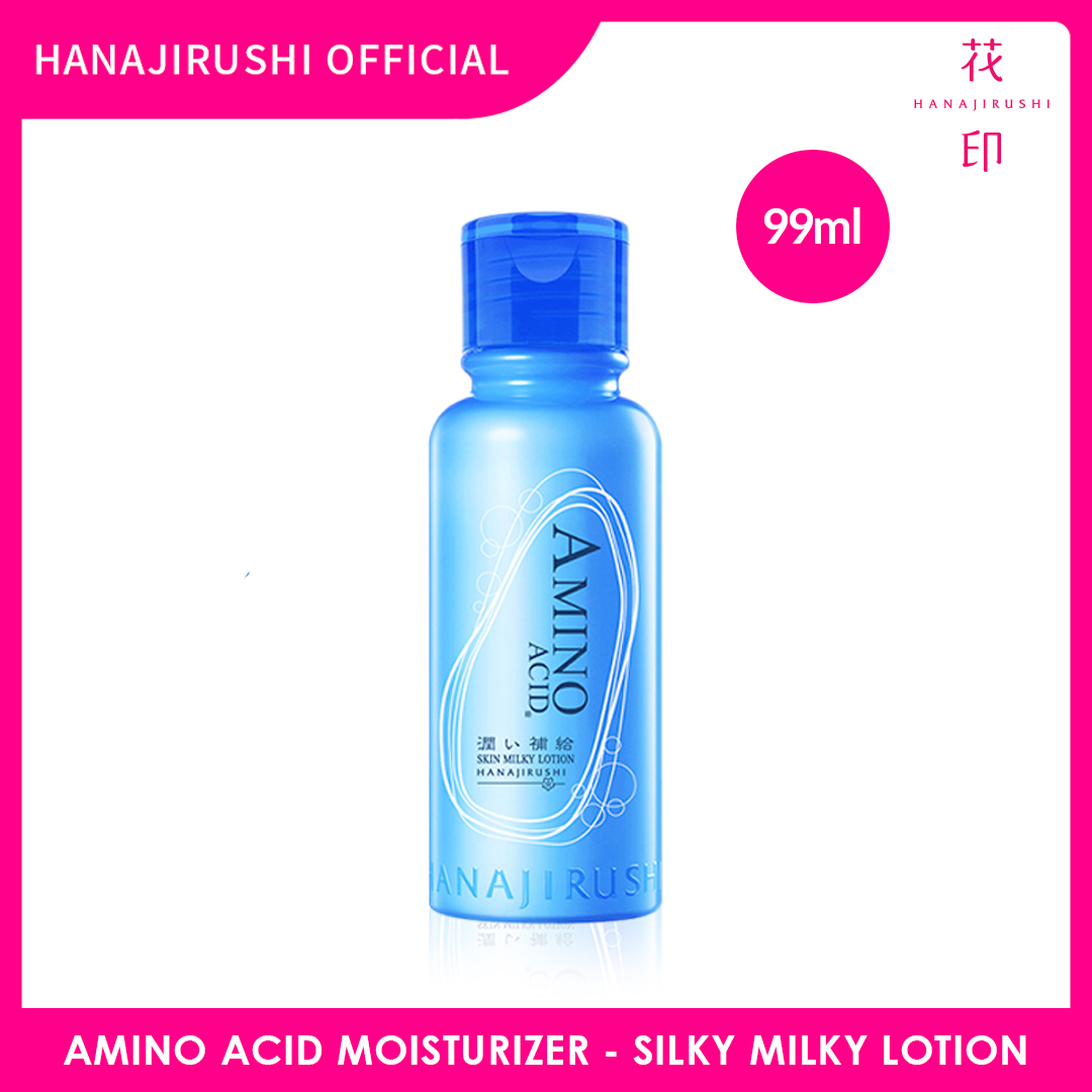 Hanajirushi Amino Acid Moisturizer - Silky Milky Lotion 99ml