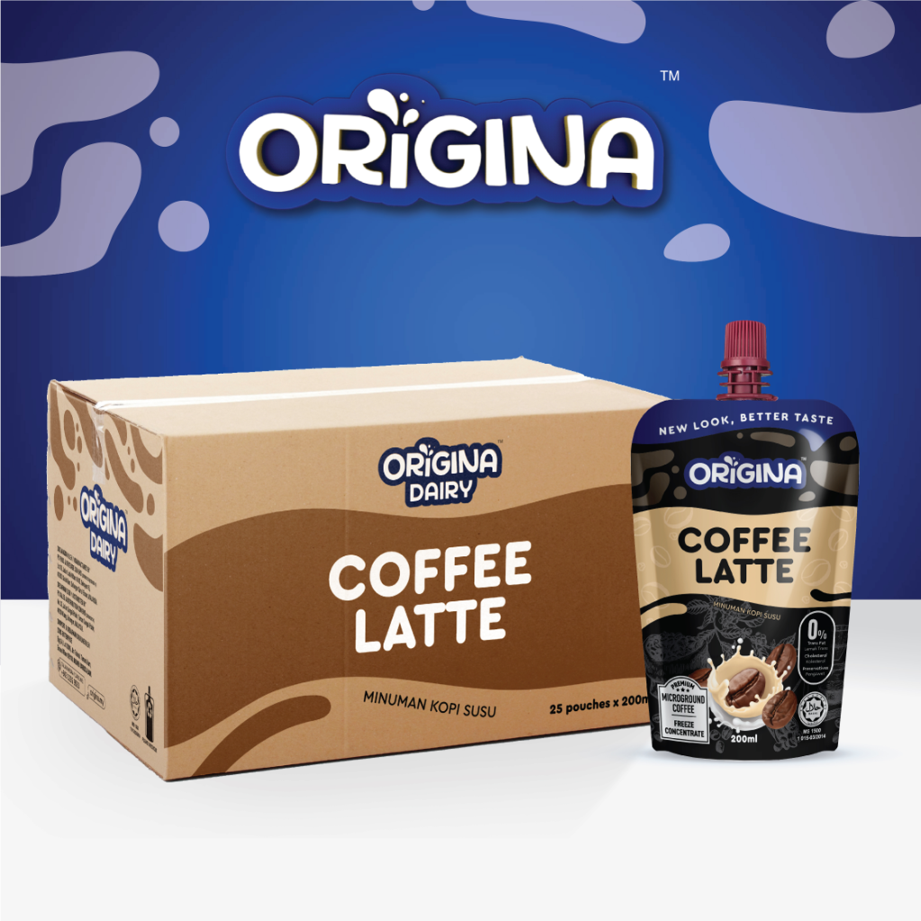 ORIGINA COFFEE LATTE 200ML (25 PCS/ CTN)