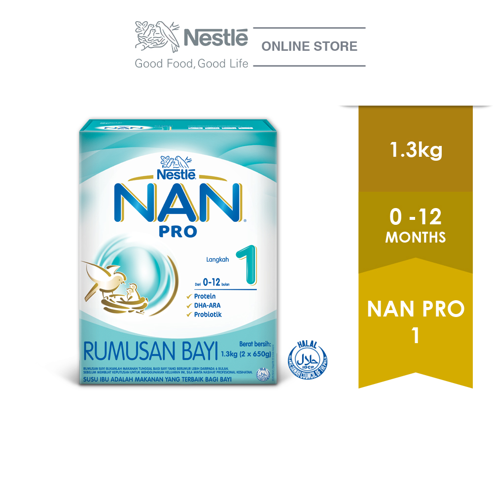 NAN PRO 1 Follow Up Formula Box Pack 1.3kg ExpDate:Oct20