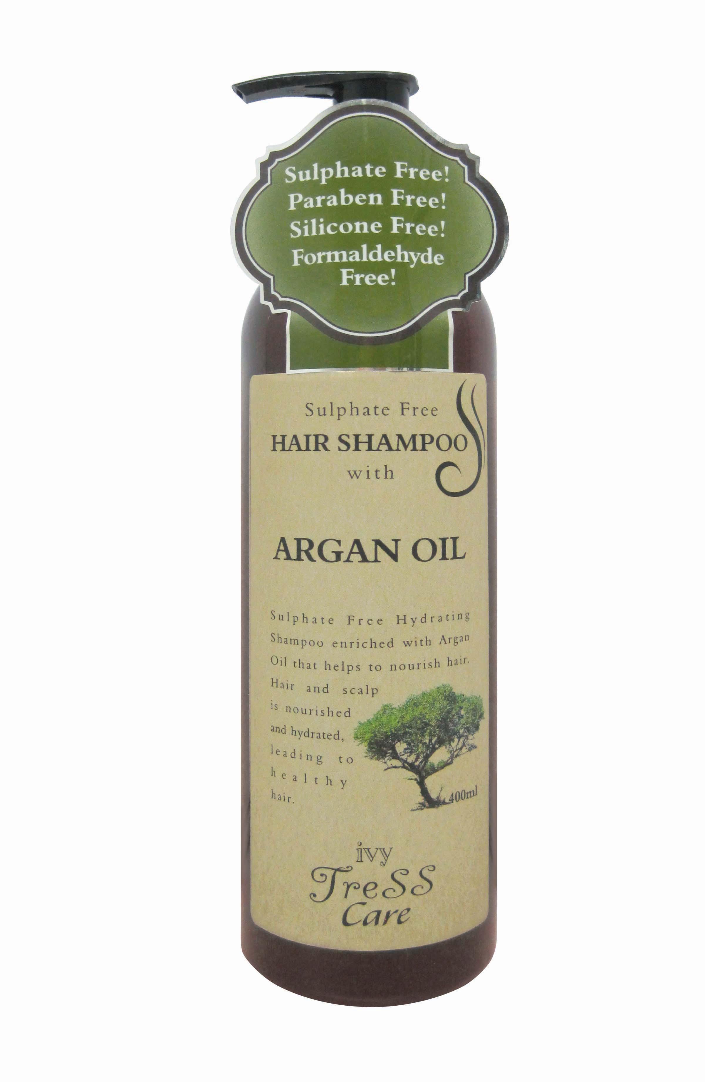 Ivy Tress Care Hair Shampoo with Argan Oil (400ml)
