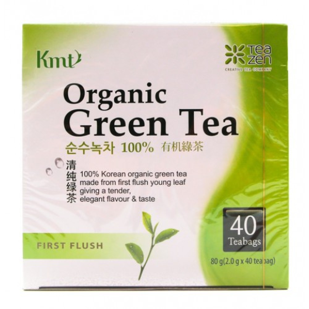 KMT Teazen Organic Green Tea (40 teabags)