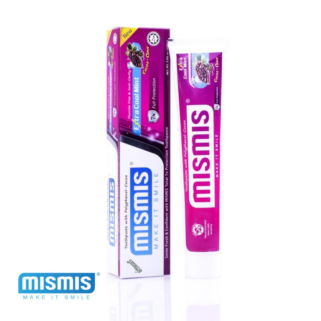 Mismis Extra Cool Mint Natural Toothpaste (200g) x 1