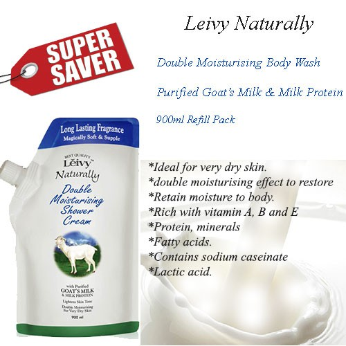 Leivy Naturally Shower Cream - Goat