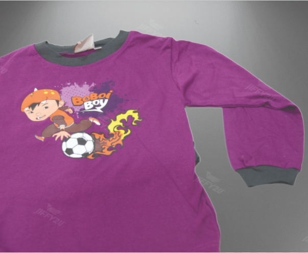Original BoBoiBoy Football Character Boy Pyjamas 100%Cotton (BPJ 123)