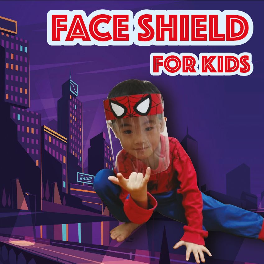FACE SHIELD MASK KIDS (READY STOCK)