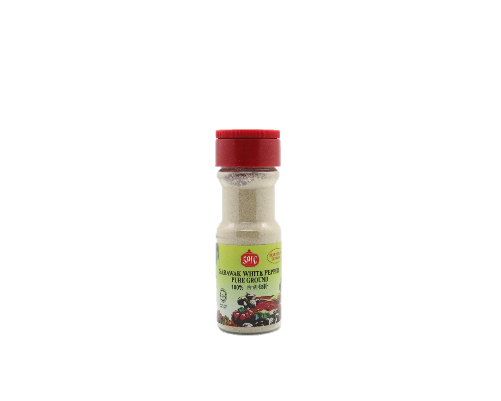 [Halal] SPIC Sarawak White Pepper Powder 50gm 100% Pure  Serbuk Lada Putih 50gm 100% Tulen