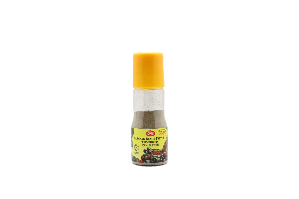 [Halal] SPIC Sarawak Black Pepper Powder 40gm 100% Pure  Serbuk Lada Hitam 40gm 100% Tulen