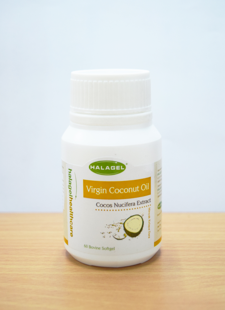 Virgin Coconut Oil in 60 Softgel