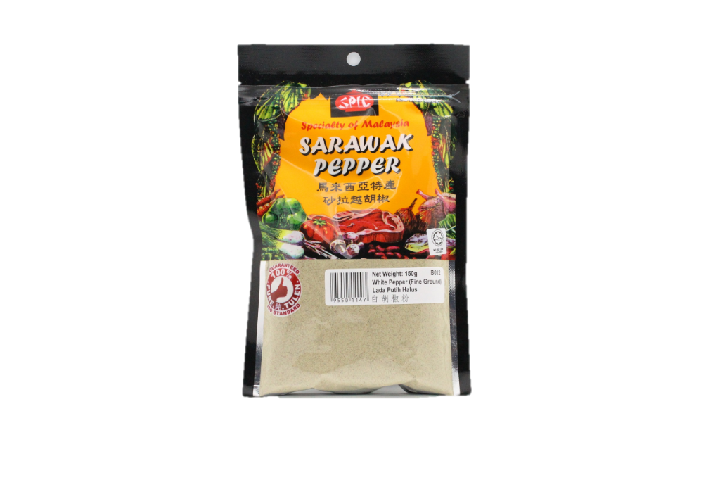[Halal] SPIC Sarawak White Pepper Powder 150gm 100% Pure  Serbuk Lada Putih 150gm 100% tulen