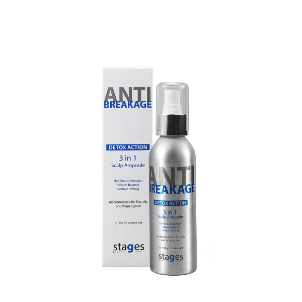 Stages Anti Breakage Detox Action 3 in 1 Scalp Ampoule (150ml)