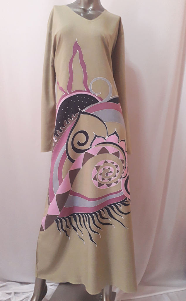 Dress Batik (Hand-drawn Premium Quality Batik)